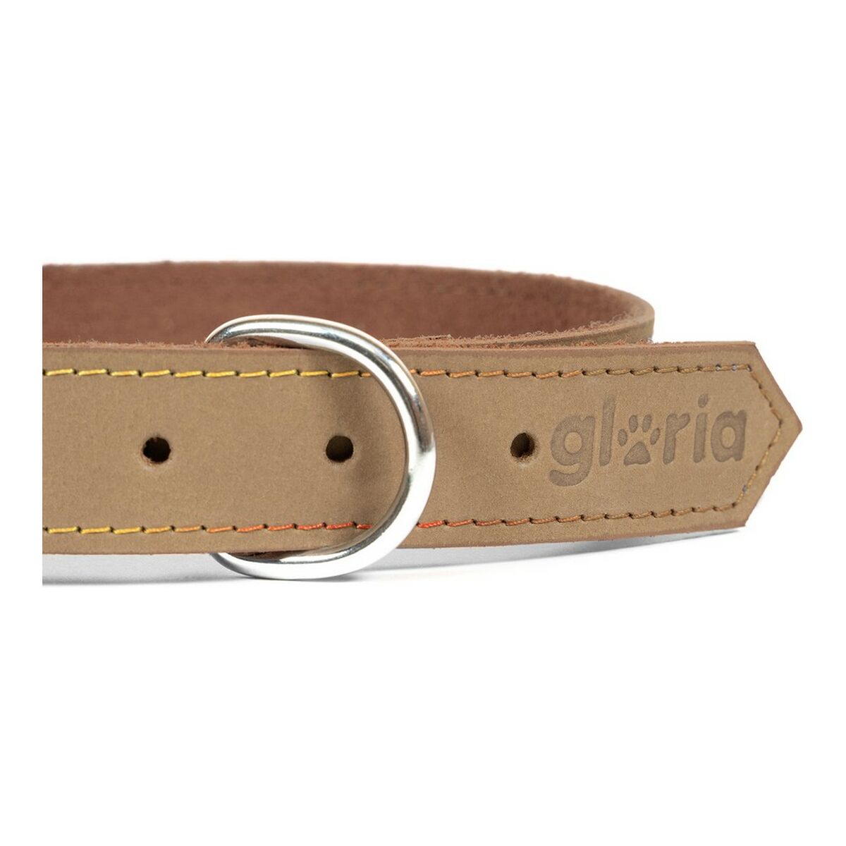 Hundehalsband Gloria Oasis Beige Weiß 35 cm (1,2 x 35 cm)