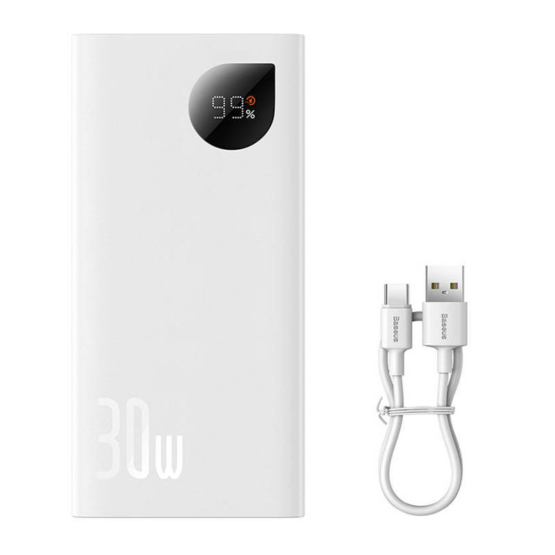 Baseus Adaman2 Powerbank 10000mAh 30W (white)