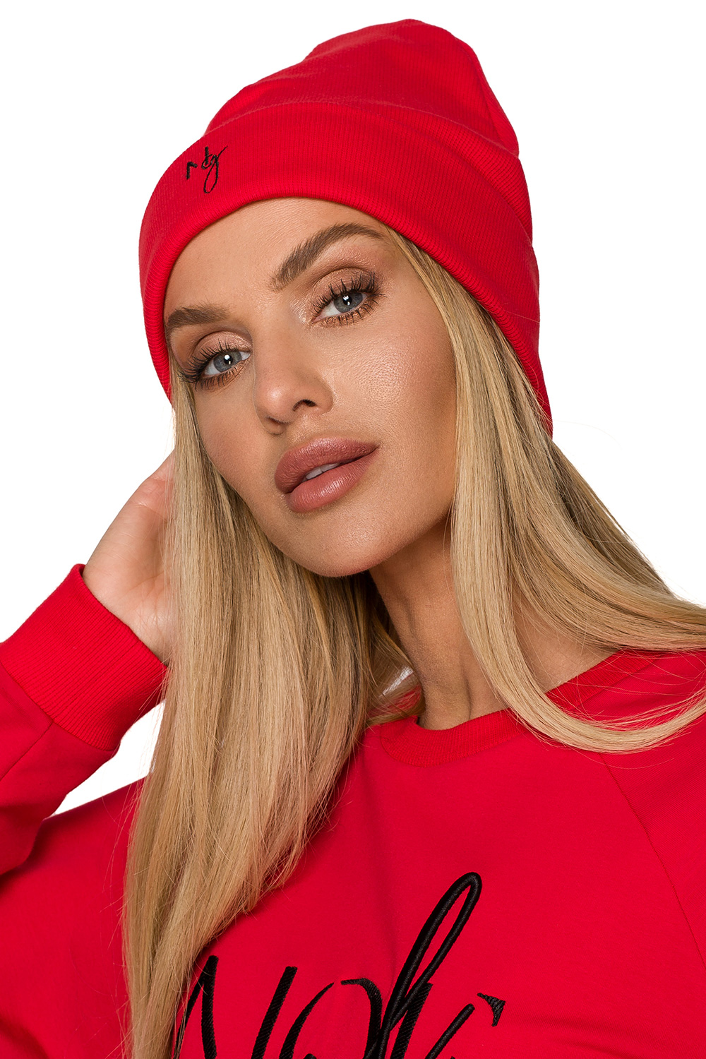 Mütze model 172359 Moe rot Damen