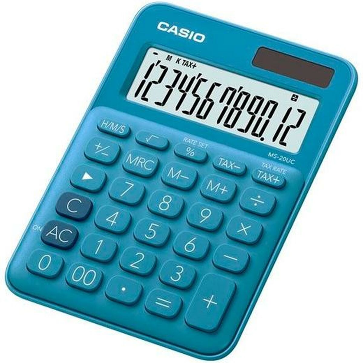 Taschenrechner Casio MS-20UC 2,3 x 10,5 x 14,95 cm Blau (10 Stück)