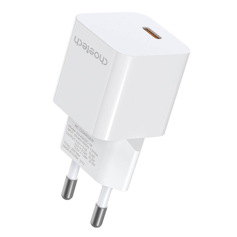 Choetech PD5010 Wall Charger PD20W (white)