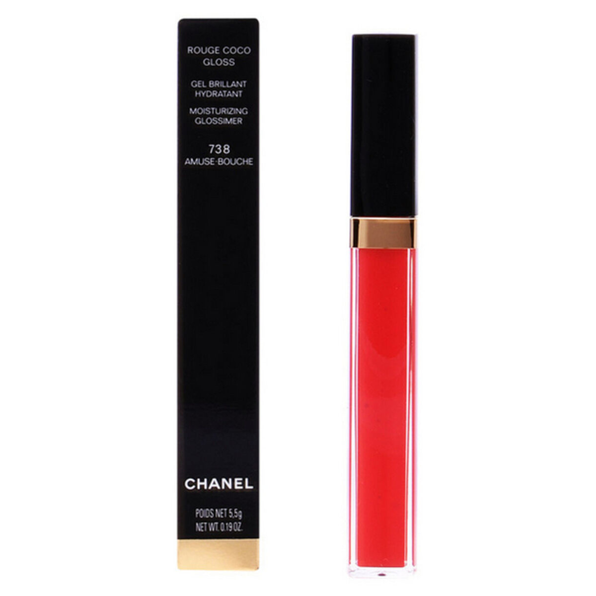 Lip-gloss Rouge Coco Chanel Lip-gloss Rouge Coco Chanel