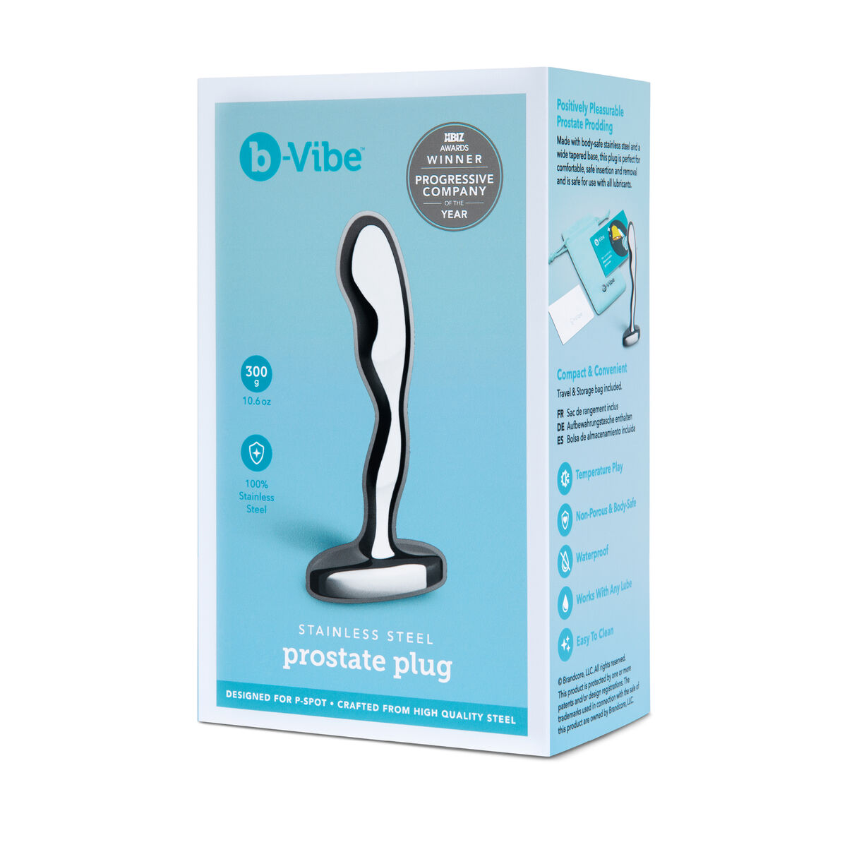 Anal plug B-Vibe Silver