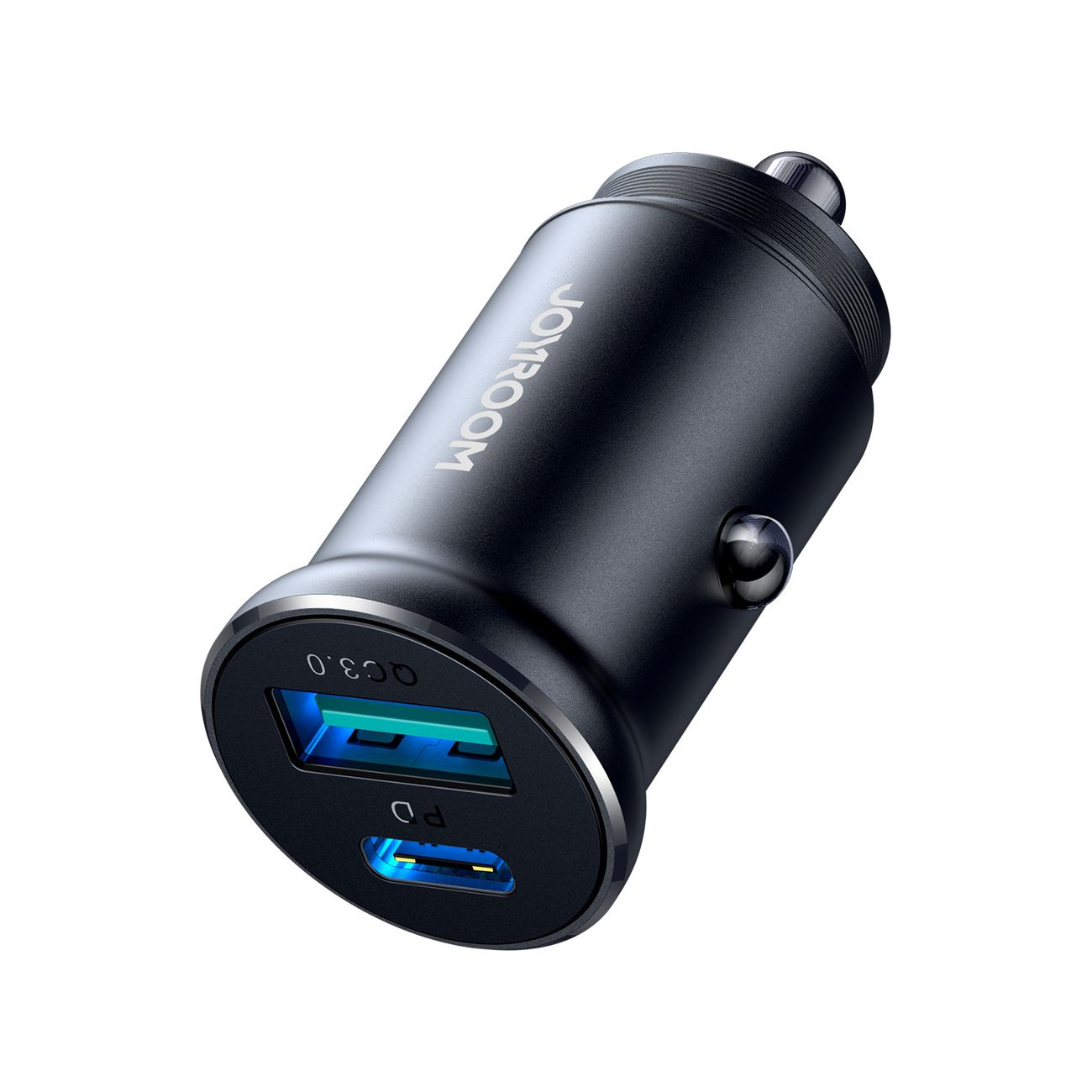 Joyroom JR-CCN05 car charger 30W USB-A, USB-C black