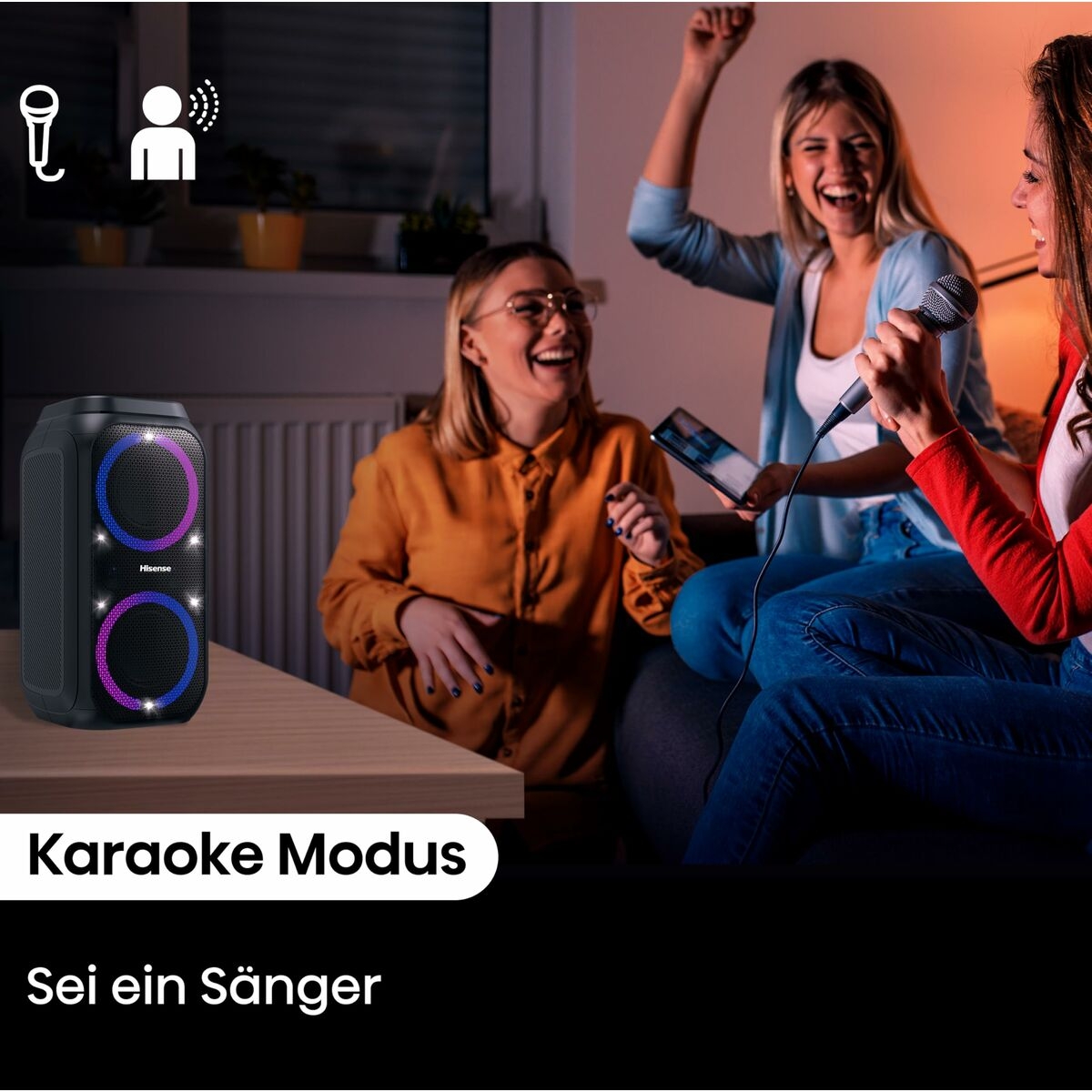 Portable Bluetooth Speakers Hisense PR160 Black Portable Bluetooth Speakers Hisense PR160 Black