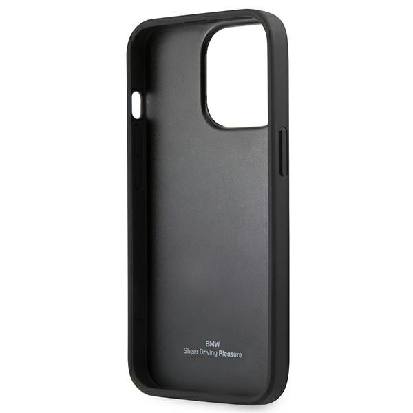 BMW BMHCP13XSLLBK Apple iPhone 13 Pro Max black hardcase Signature Logo Imprint