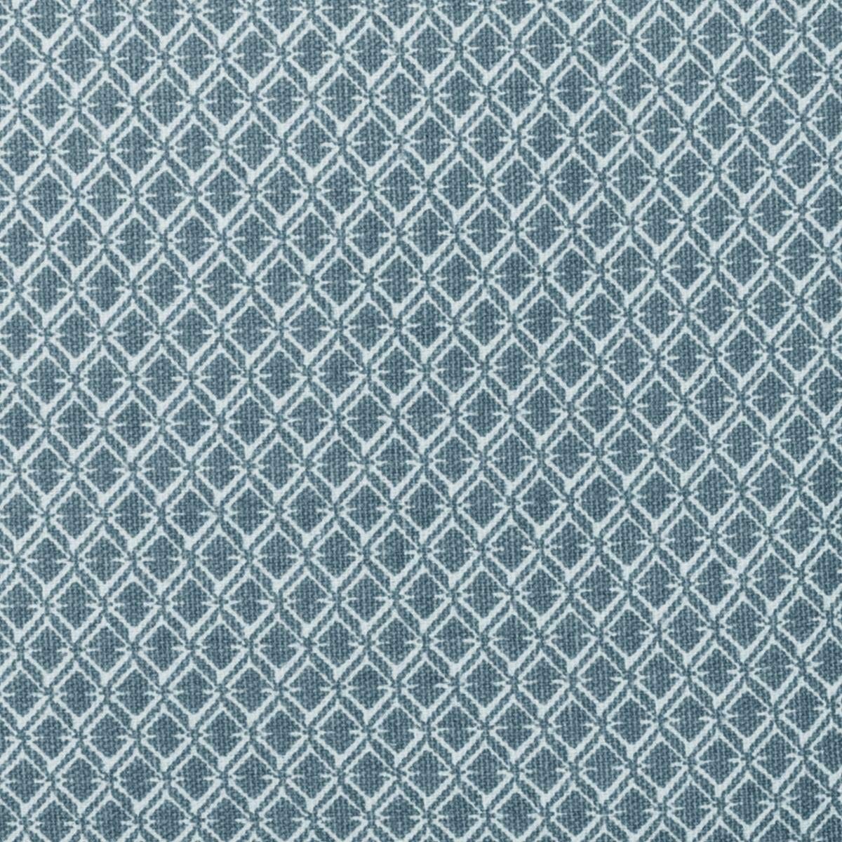 Cushion Atmosphera Otto Blue Cotton (38 x 38 cm)