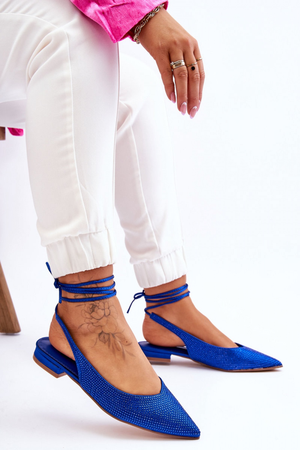  Strappy ballet flats model 178021 Step in style  blue