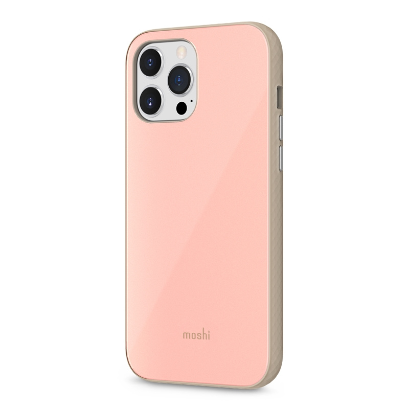 Moshi iGlaze Apple iPhone 13 Pro Max (system SnapTo) (Dahlia Pink)