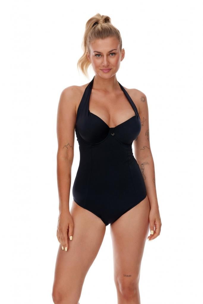  Swimsuit one piece model 197430 Lupo Line  black