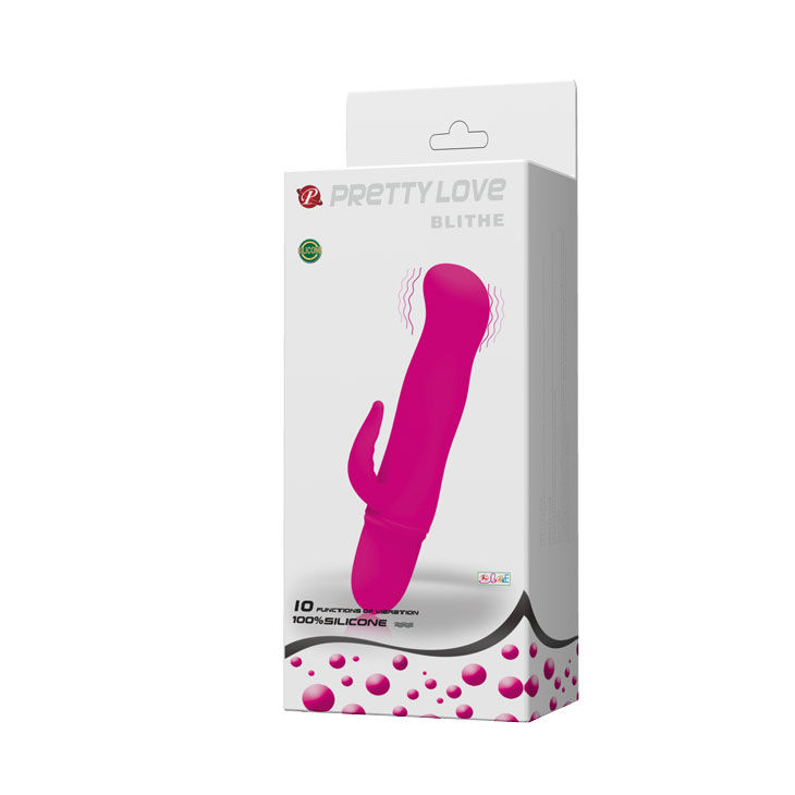 PRETTY LOVE FLIRTATION - BLITHE VIBRATOR WITH CLIT STIMULATION