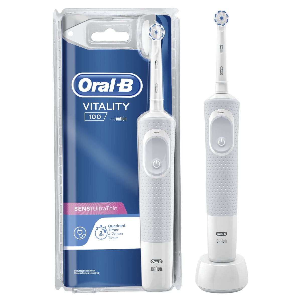 Electric Toothbrush Oral-B VITALITY 100 SENTIVE ULTRA THIN