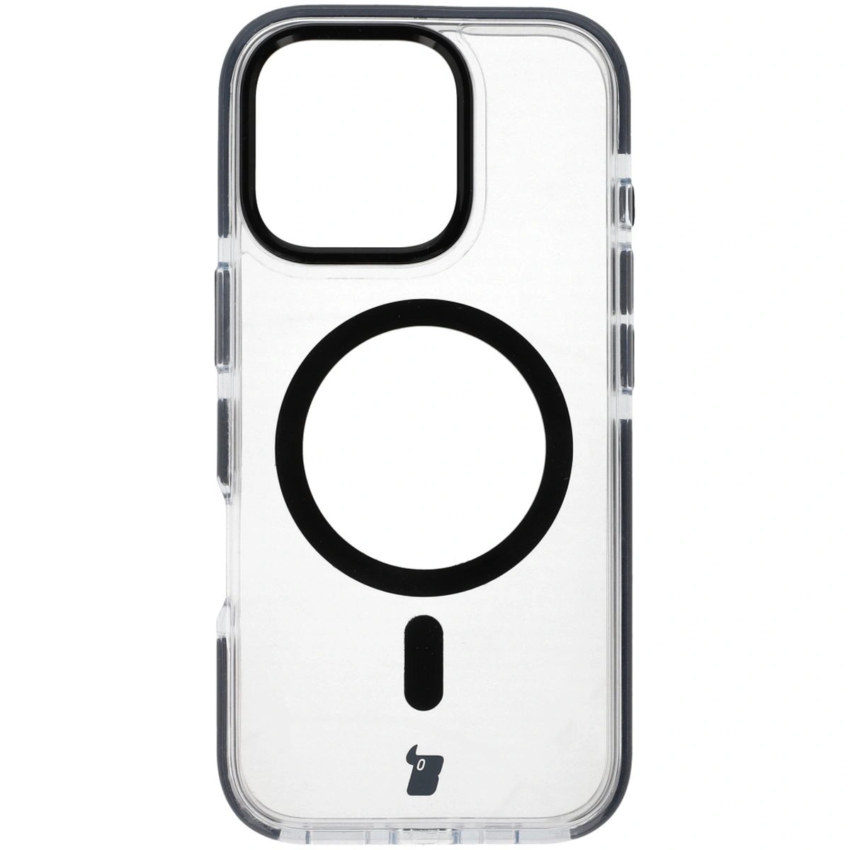 Bizon Case Marco Apple iPhone 16 Pro clear with black frame