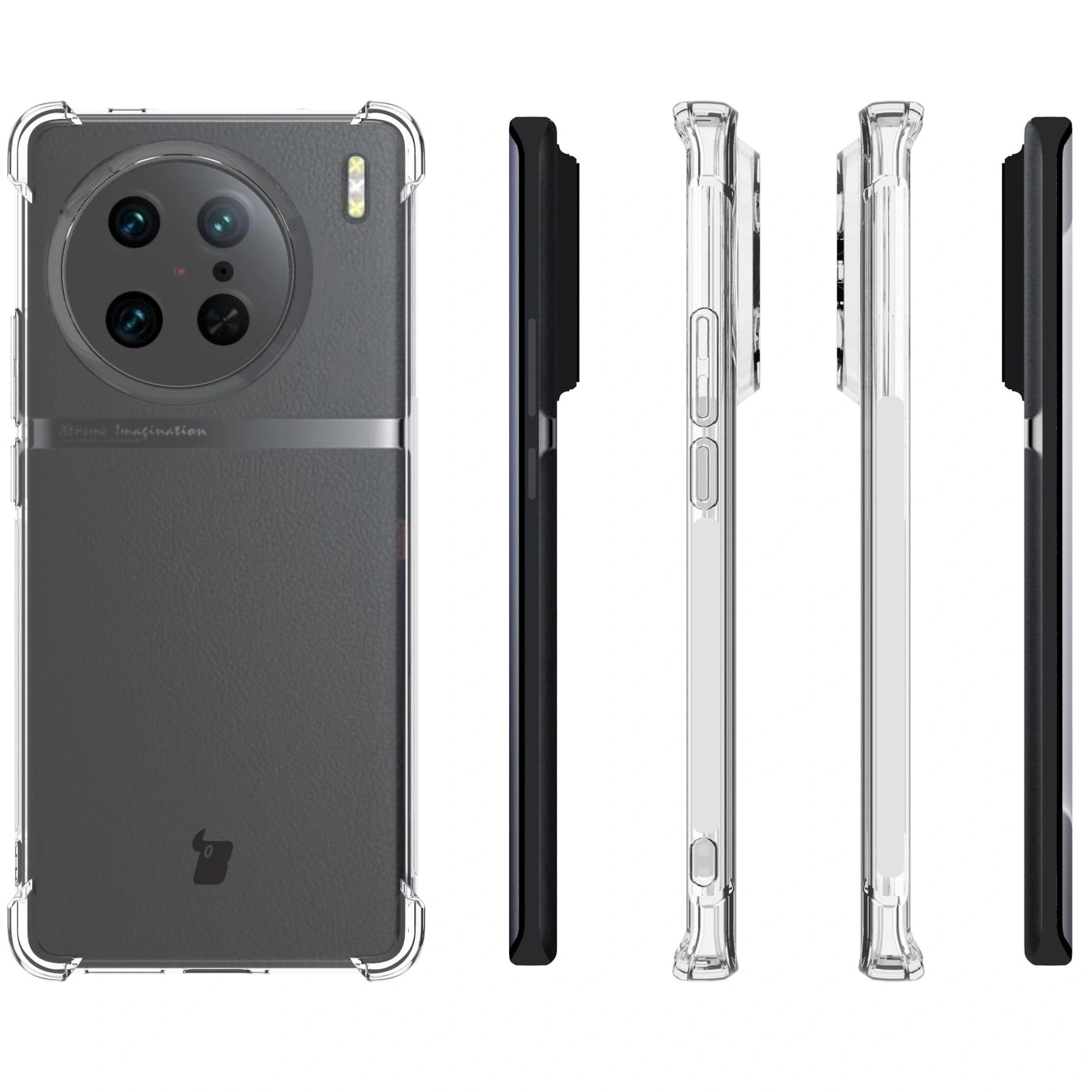 Bizon Case Salpa Vivo X90 Pro clear