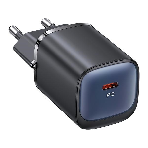 USAMS CC251 wall charger USB-C 30W GaN Fast Charging HC Series purple