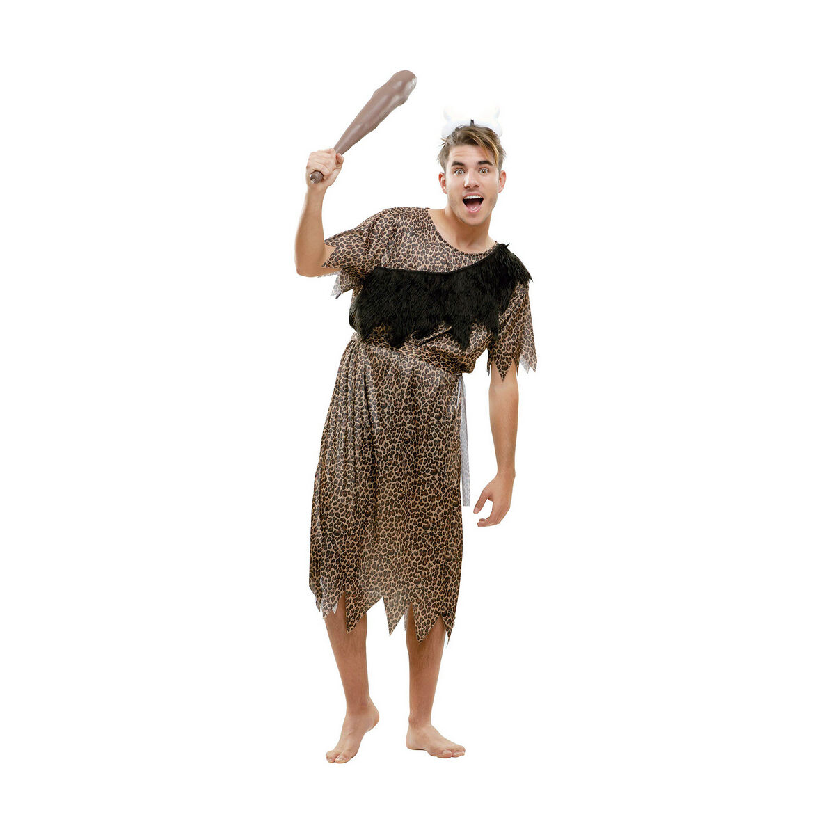 Costume for Adults My Other Me Troglodyte M/L (3 Pieces)