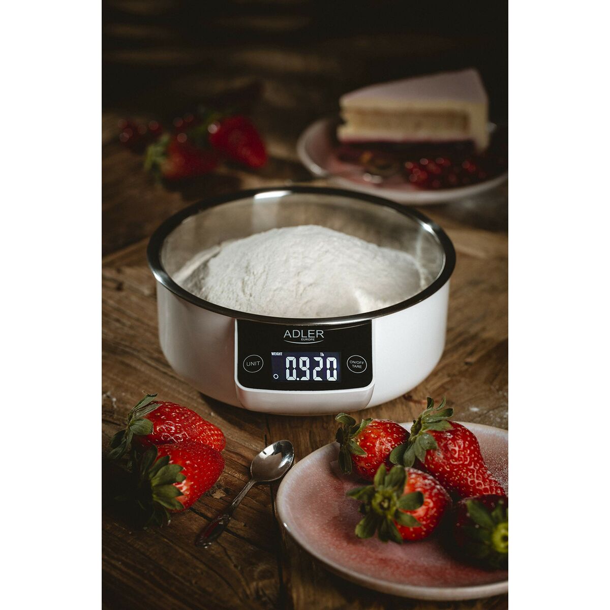 kitchen scale Adler 3166 White 900 ml 5 kg