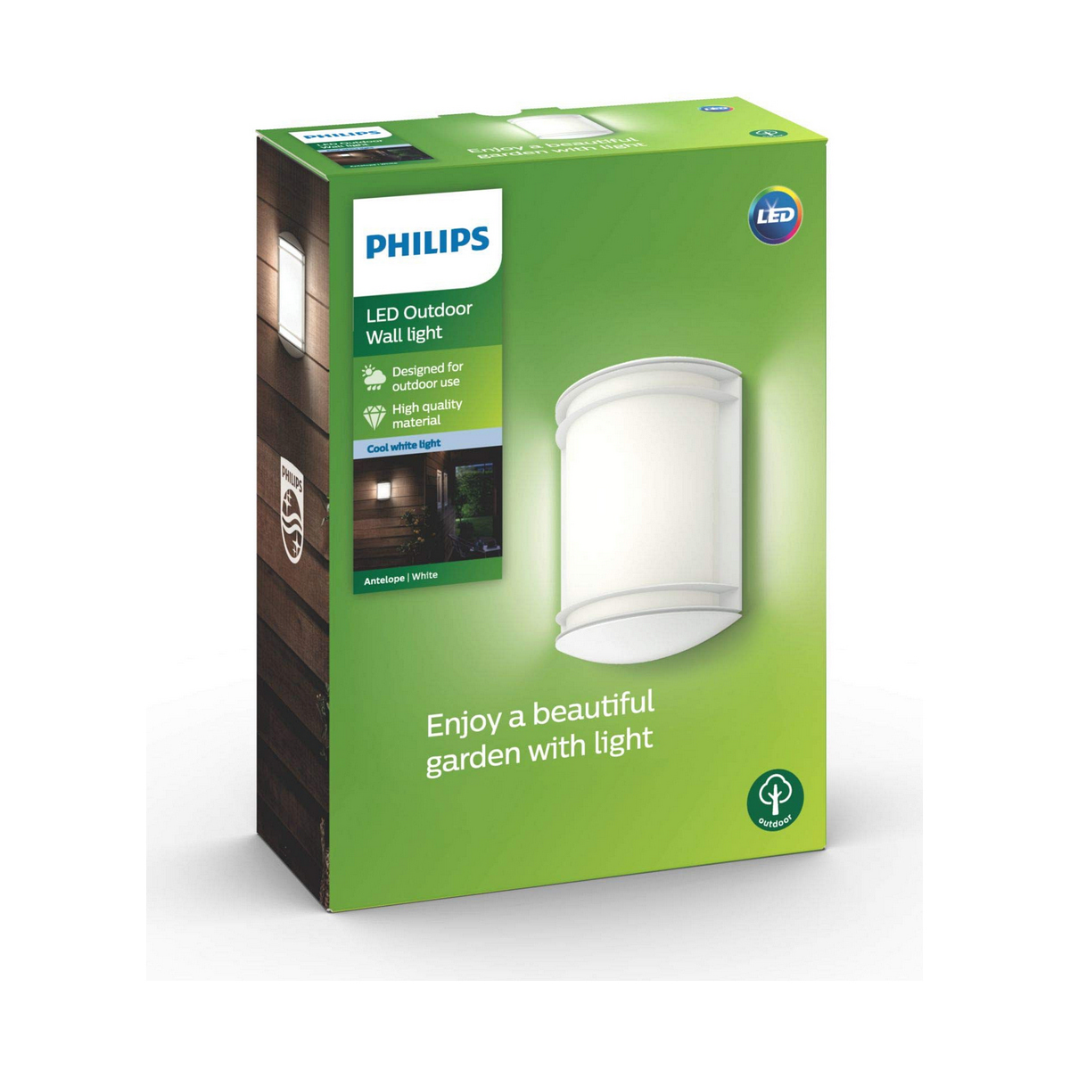 Lamp Philips Antelope White 4000K 6 W
