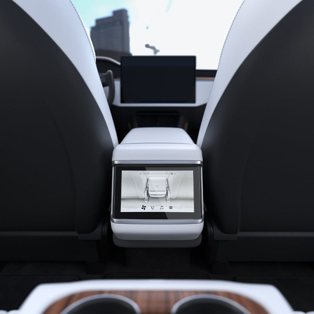 Spigen GLAS.tR Slim Tesla Model X 2022/Model S 2021 Black