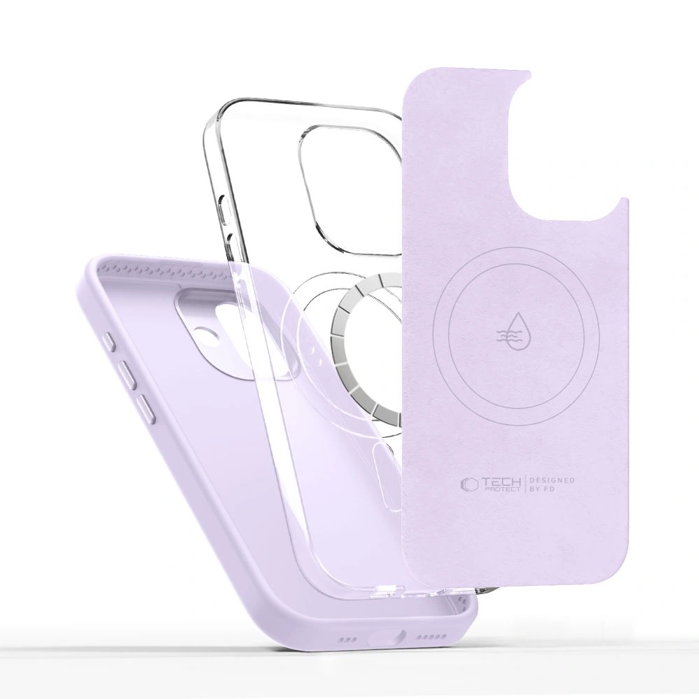 Etui Tech-Protect Uniq MagSafe do Apple iPhone 17 Lavender