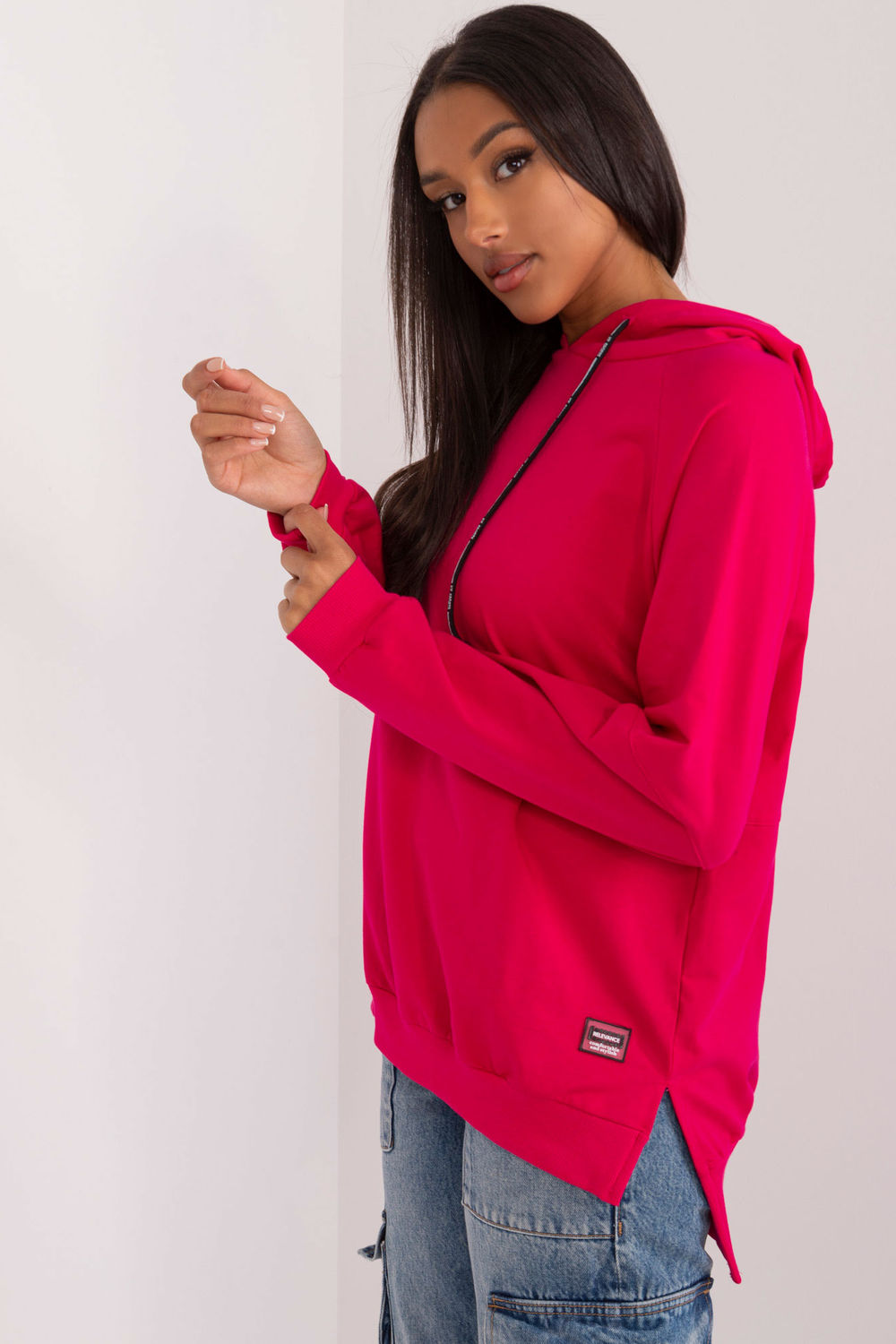  Sweatshirt model 197073 Relevance  pink