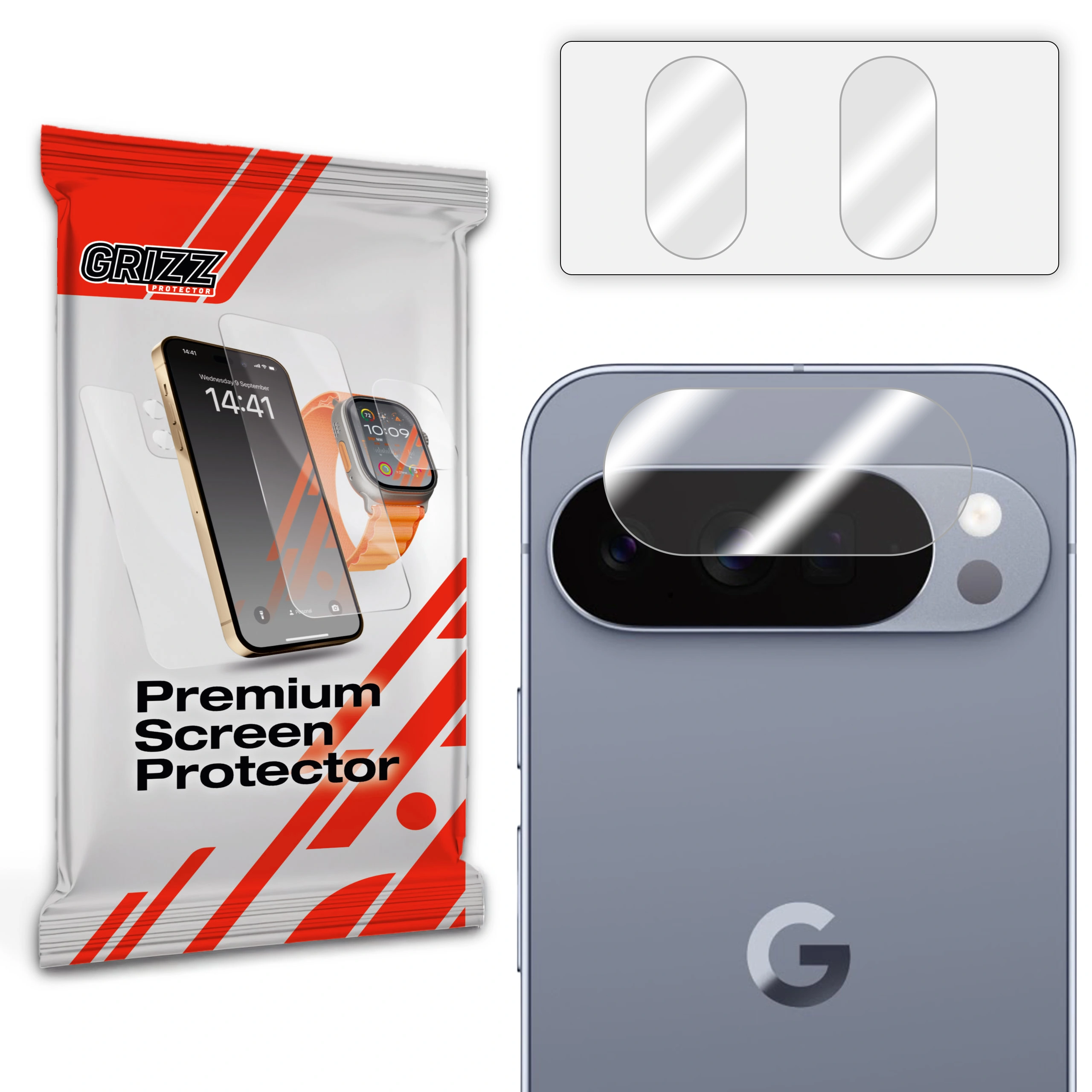 Szkło na aparat GrizzGlass HybridGlass Camera do Google Pixel 10 Pro XL