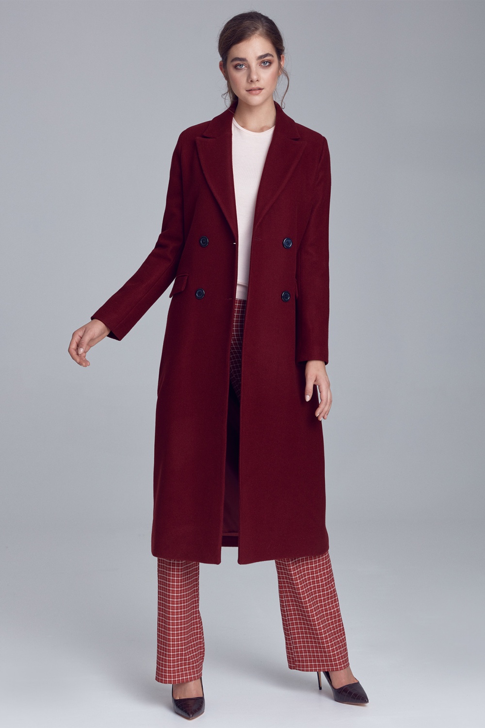  Coat model 137482 Nife  red