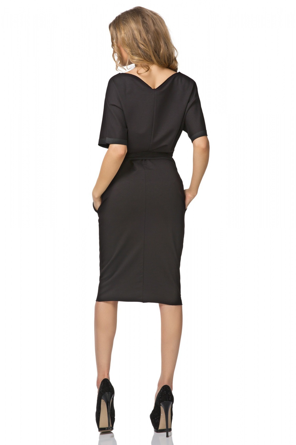 Sukienka model T186/1 Black - Tessita Czarny Damska