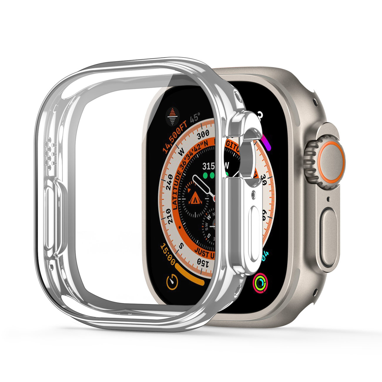 Dux Ducis Samo Apple Watch Ultra 49mm silver
