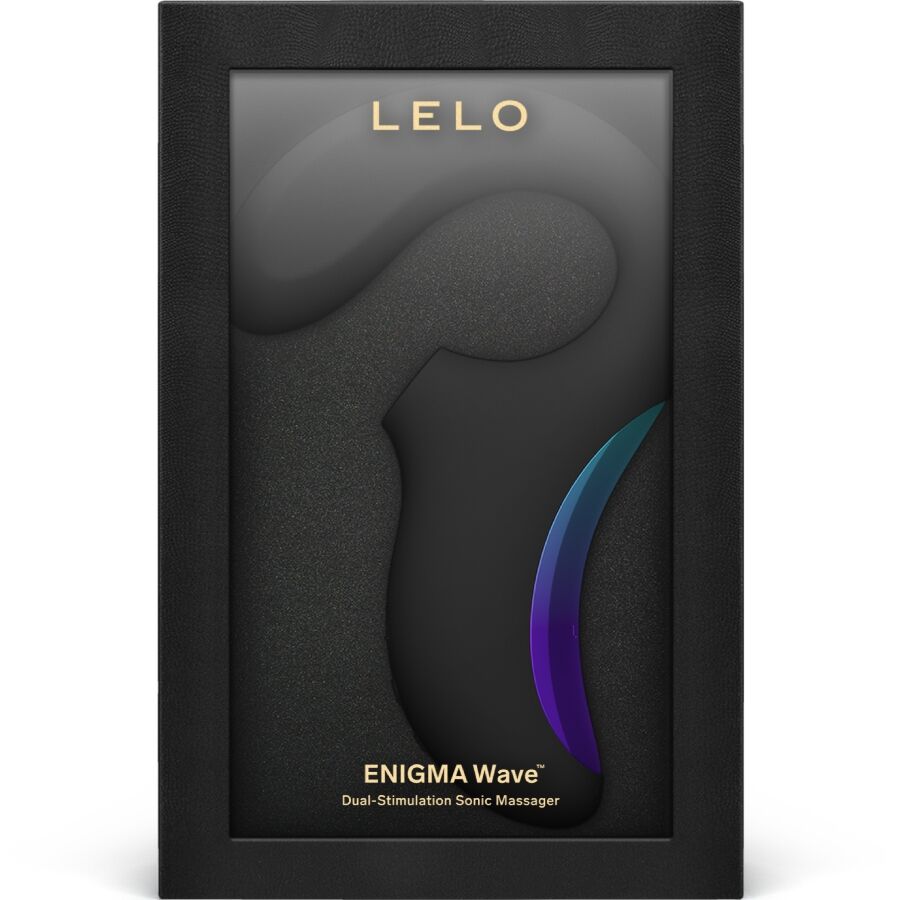 LELO - ENIGMA WAVE TRIPLE VIBRATION MASSAGER BLACK