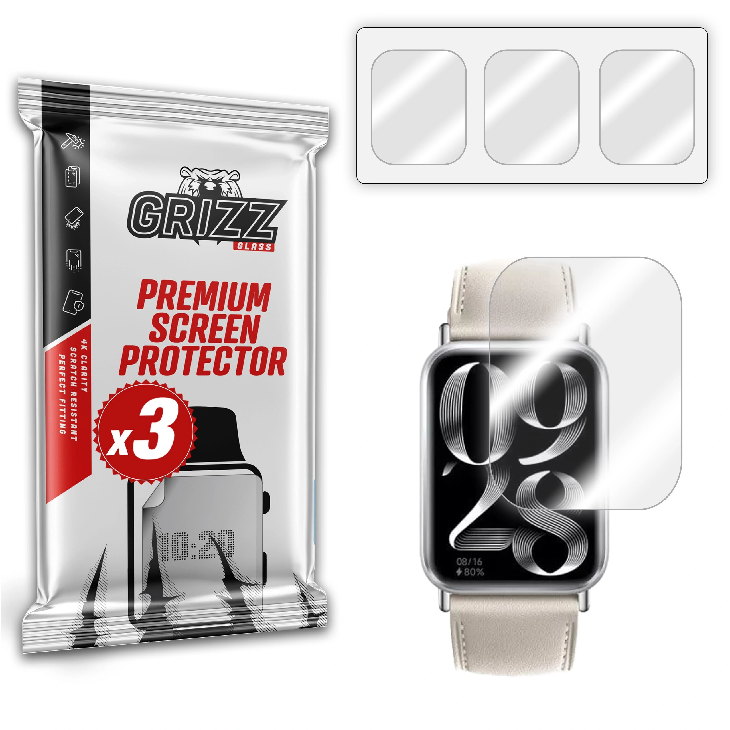 GrizzGlass Hydrofilm Xiaomi Smart Band 9 Pro