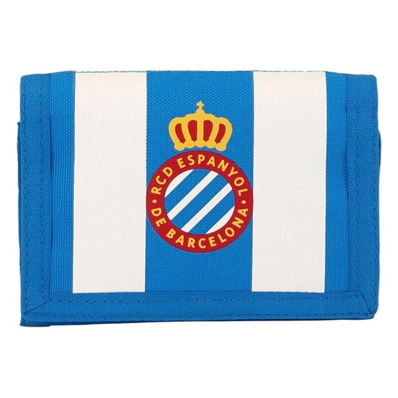 Portfel RCD Espanyol Niebieski Biały