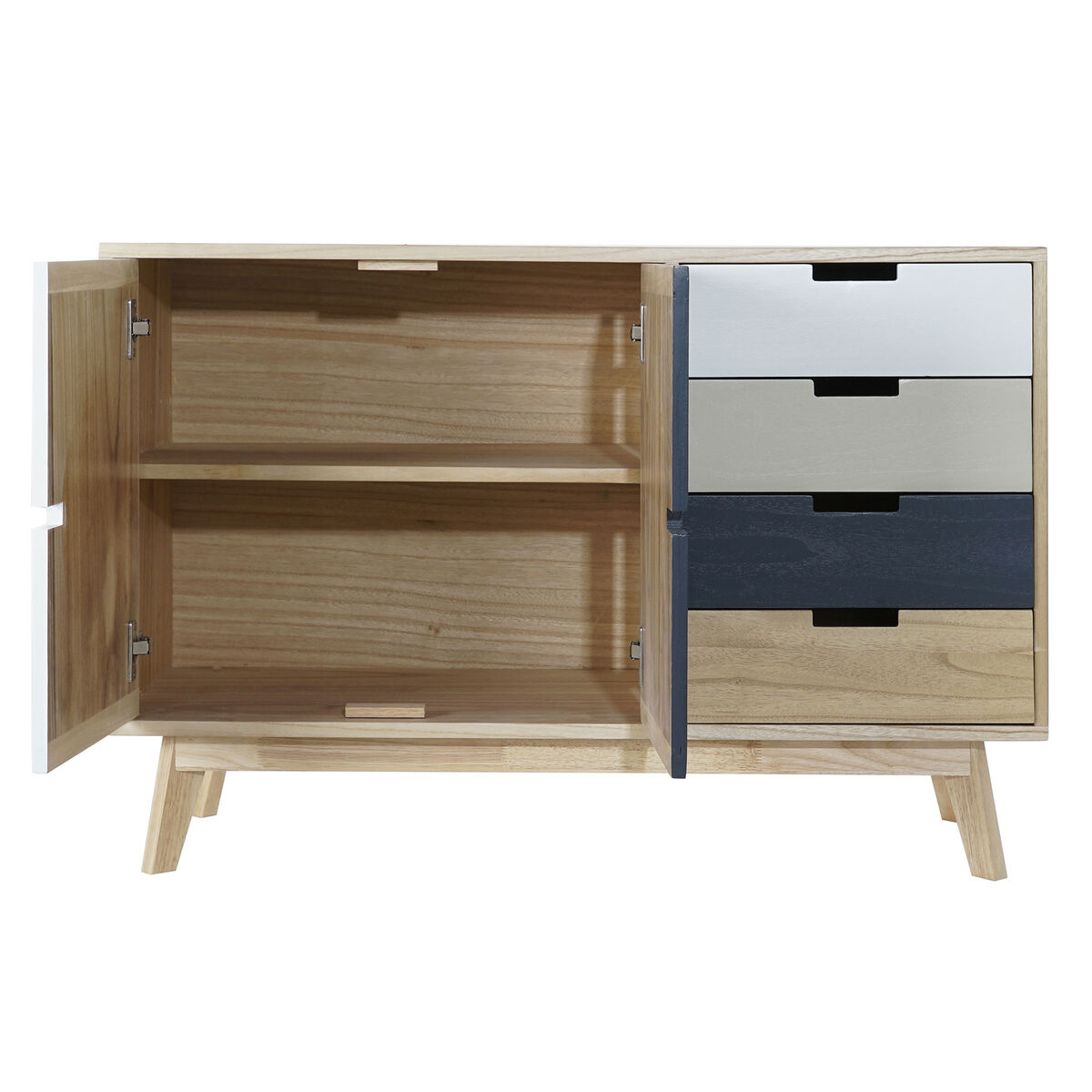 Sideboard DKD Home Decor Paolownia wood MDF Wood (100 x 35 x 65 cm)