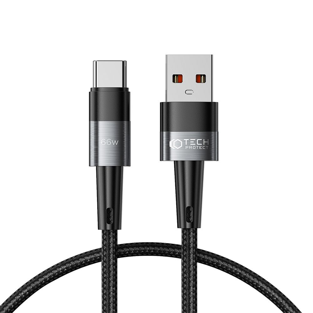 Tech-Protect Ultraboost USB-C / USB-C cable 66W, 6A, 50cm Grey