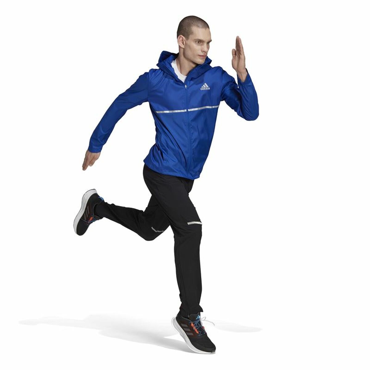 Men's Sports Jacket Adidas Own the Run Blue
