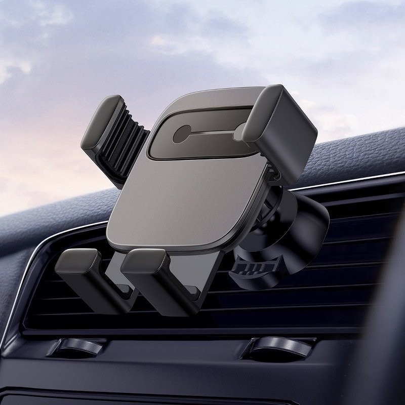 Baseus Cube Gravity Aluminium Car Mount Air Vent Black