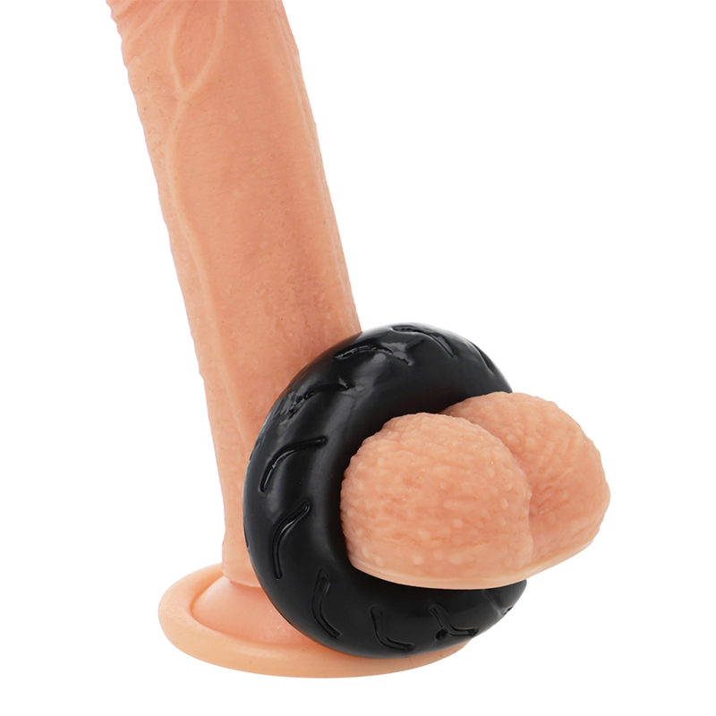 POWERING- SUPER FLEXIBLE AND RESISTANT PENIS RING 5CM PR08 BLACK