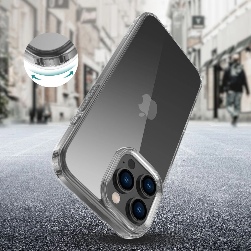 Case Tech-Protect Flexair Hybrid Apple iPhone 16 Pro Max Clear