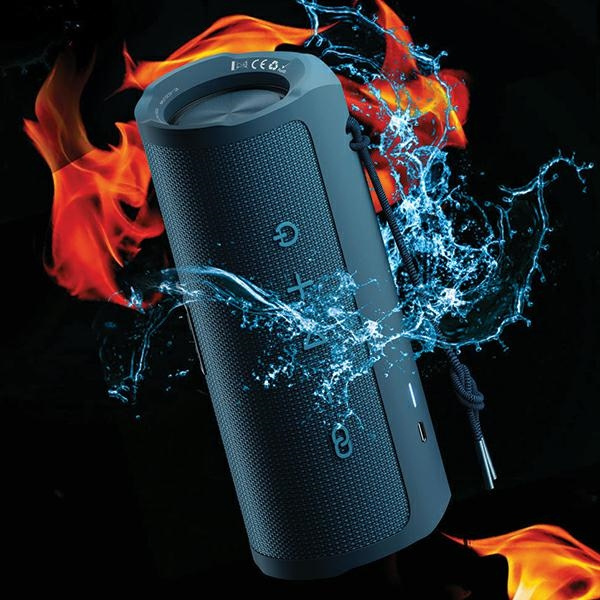 3MK Fuego 30W Bluetooth 5.3 TWS wireless speaker IPX7 blue