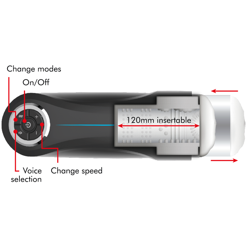 JAMYJOB MILKER STROKER UP AND DOWN FUNCTION