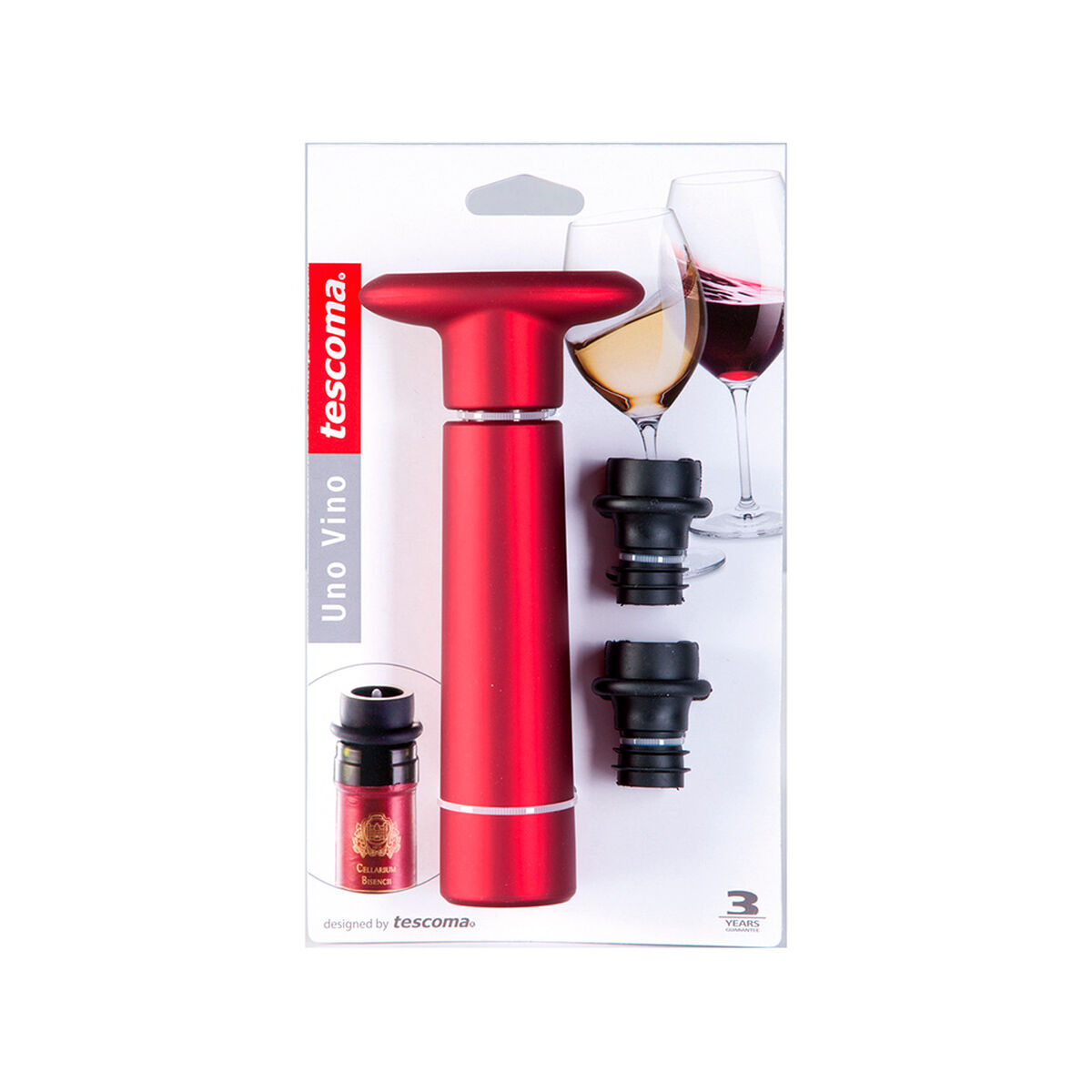 Void pump Tescoma Red Plastic 2 Pieces (2 Units) Void pump Tescoma Red Plastic 2 Pieces (2 Units)