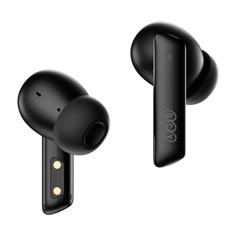 TWS wireless dock headphones QCY HT05 ANC Bluetooth 5.2 black