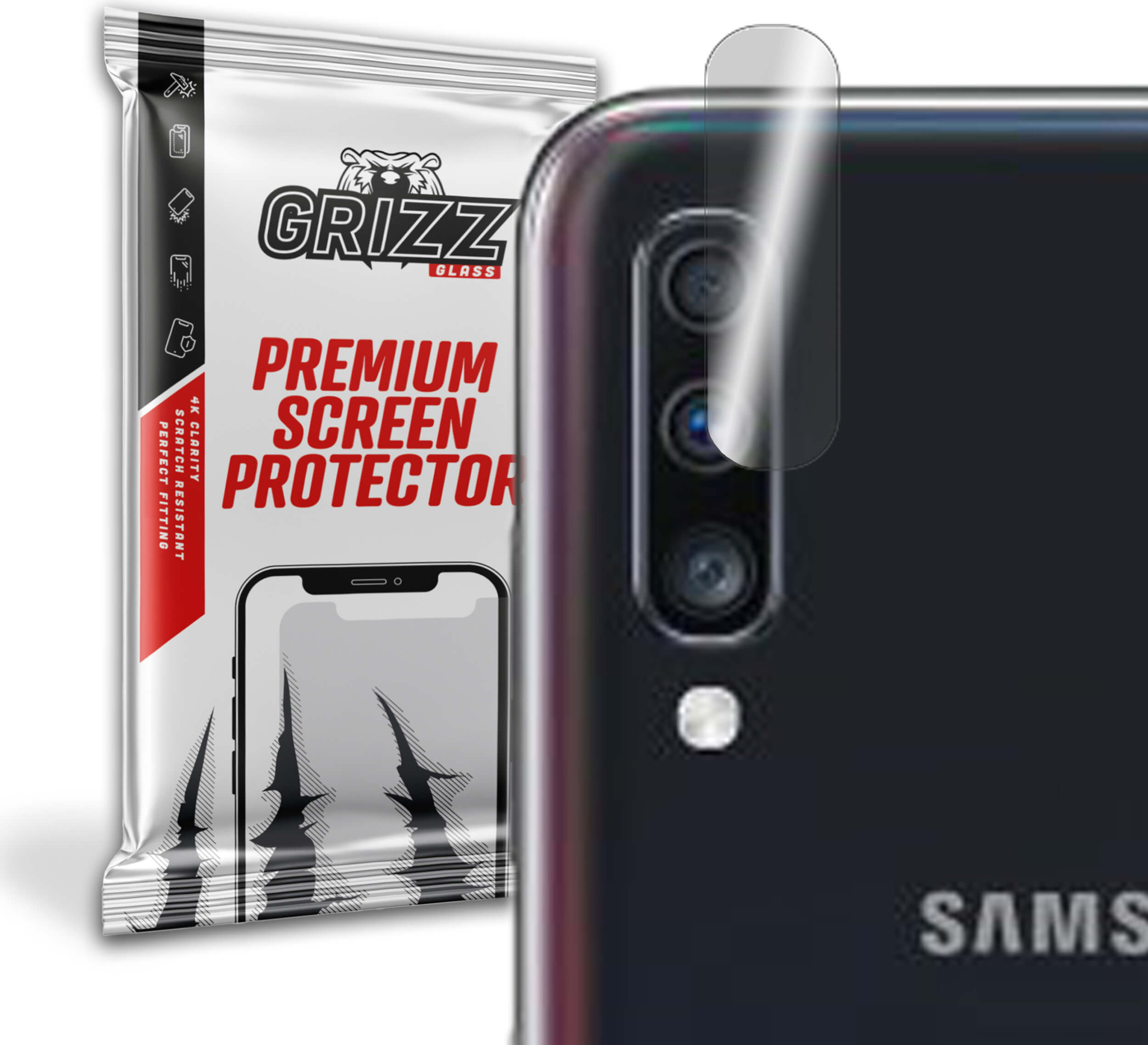 GrizzGlass HybridGlass Camera Samsung Galaxy A70