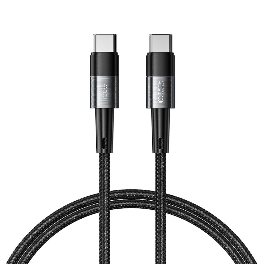 Tech-Protect Ultraboost cable USB-C, PD, 100W, 5A, 100cm Grey