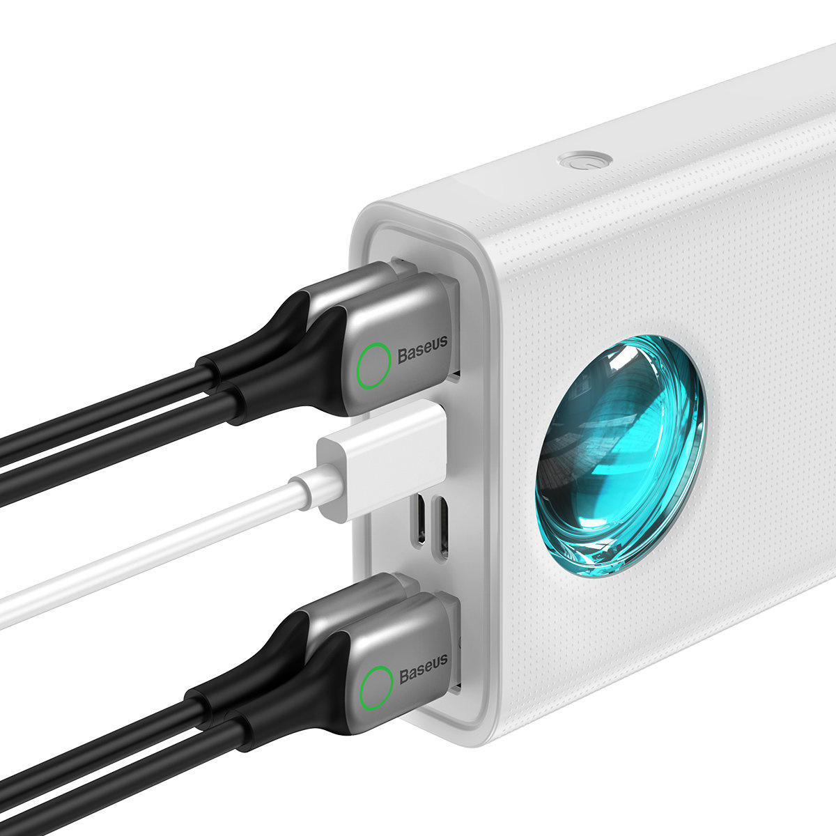 Powerbank Baseus Amblight 65W 30000mAh Overseas Edition white