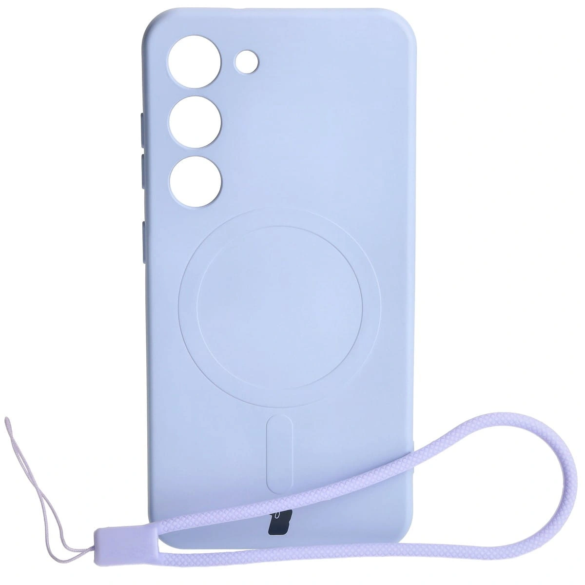 Bizon Case Silicone Magnetic Samsung Galaxy S23 light purple