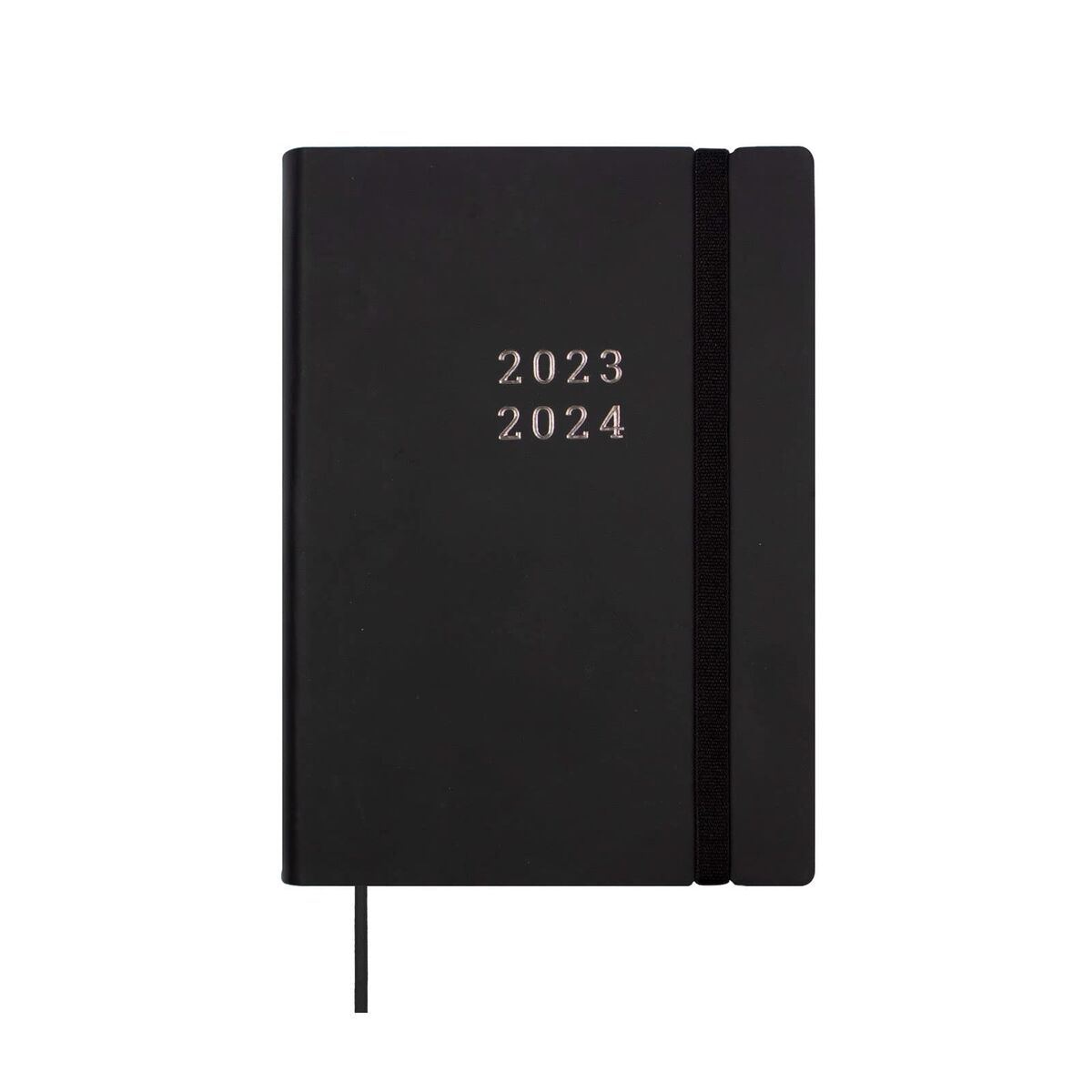 Kalendarz książkowy Finocam Mara 2023-2024 12 x 17 cm Czarny