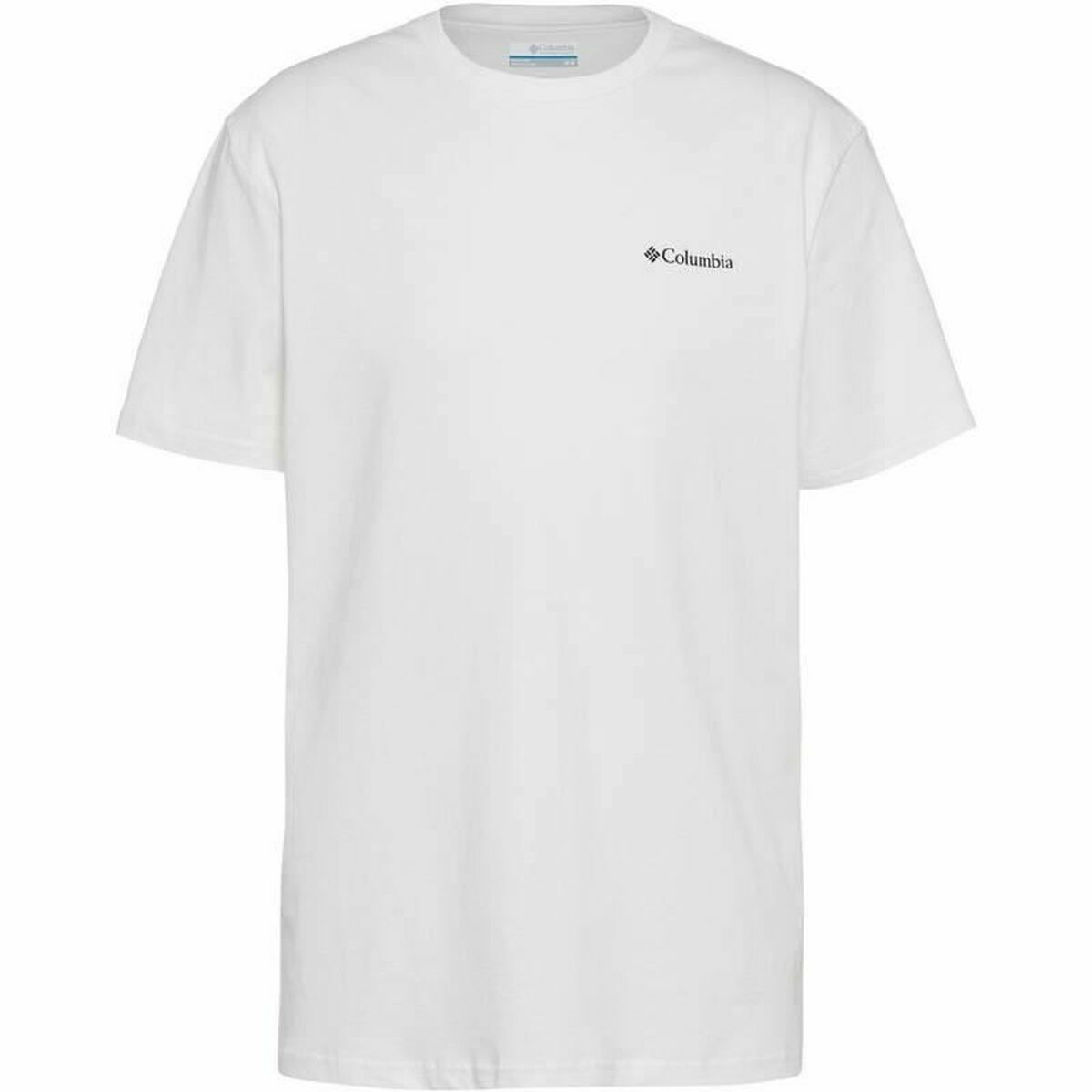 Men’s Short Sleeve T-Shirt Columbia Csc Basic Logo™ White