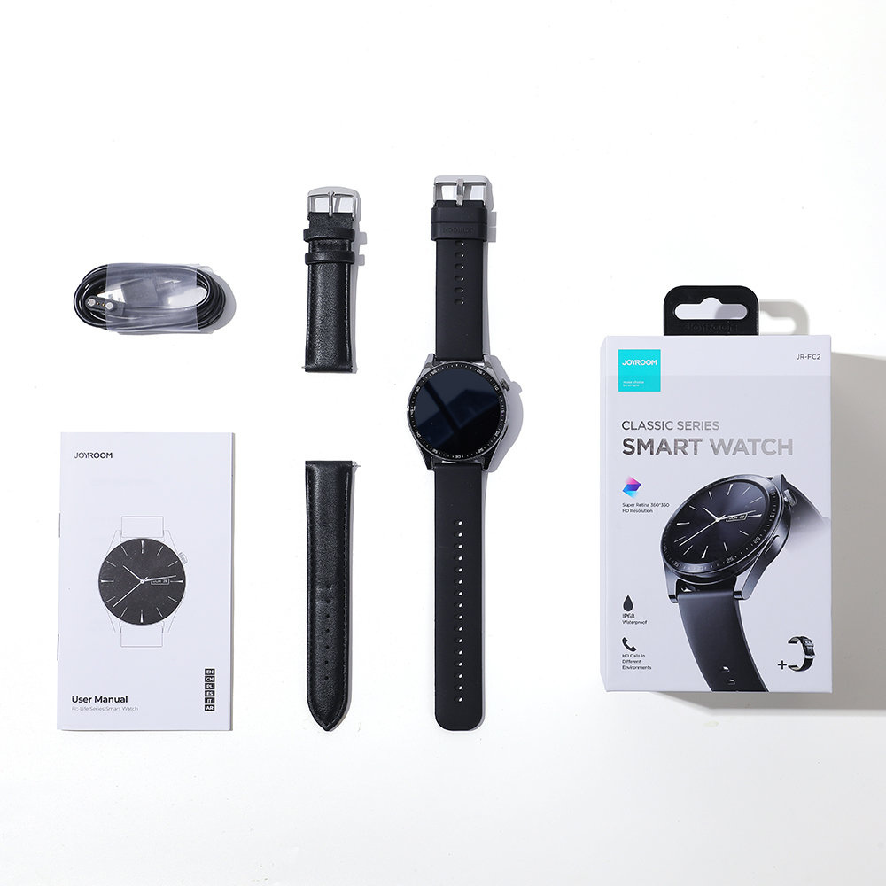 Smartwatch Joyroom JR-FC2 FC2 Classic Series IP68 black