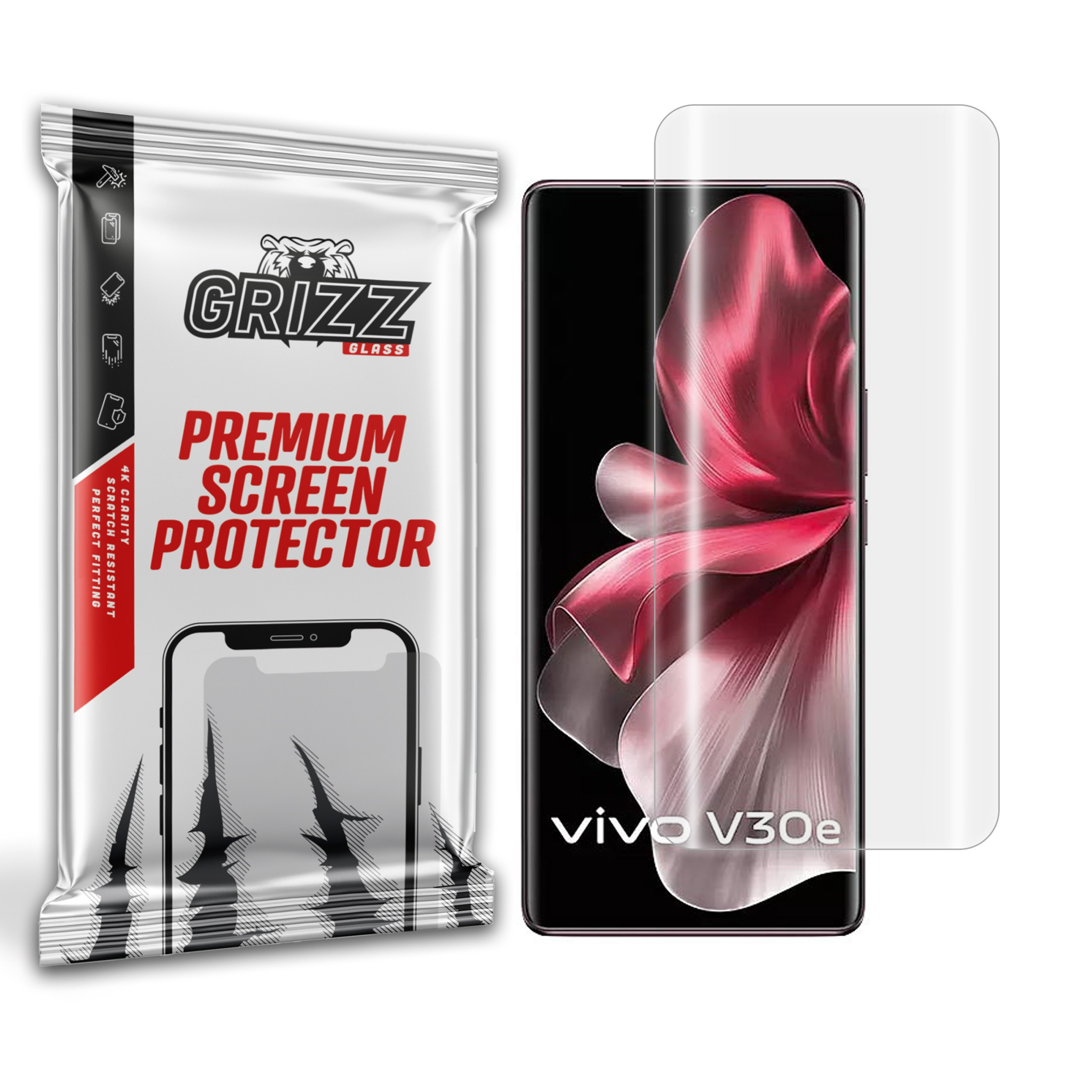GrizzGlass Hydrofilm Vivo V30e